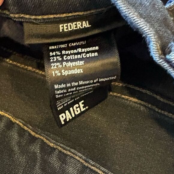 PAIGE Federal Jeans - Picture 4 of 5